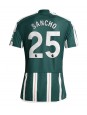 Billige Manchester United Jadon Sancho #25 Bortedrakt 2023-24 Kortermet